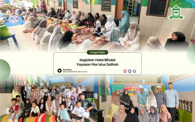 Halal Bihalal Guru Yayasan Mar’atus Salihah